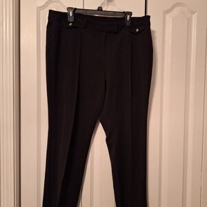 Anne Klein Black Dress Pants